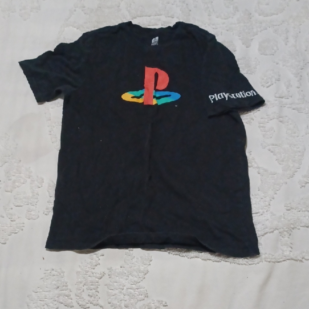 Sony Black T-Shirt with PlayStation Logo